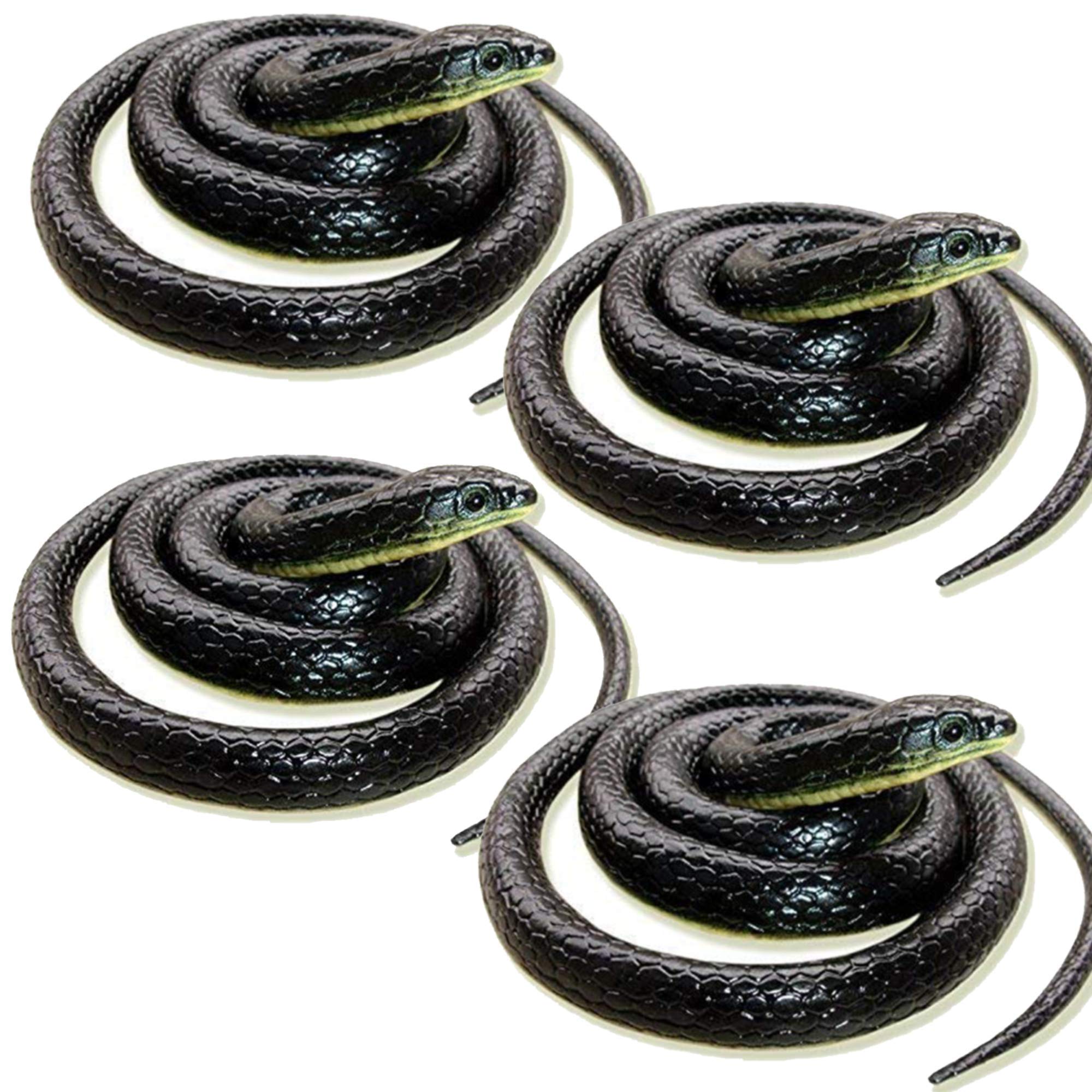 Xcilos Rubber Snakes Toys & Gifts Prank Toy (28 Inch) (Pack of 4) (B07WJXKGFS) Amazon Price History, Amazon Price Tracker