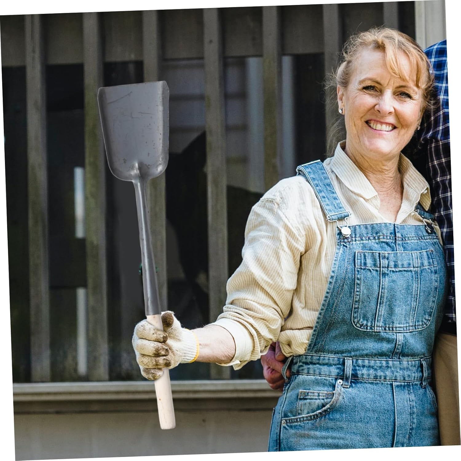 Garneck 2Pcs Handle Fireplace Ash Shovel Ergonomic Wooden Handle Wide Scoop for Efficient Ash Removal for Indoor Stoves and Outdoor Fire Pits Kit