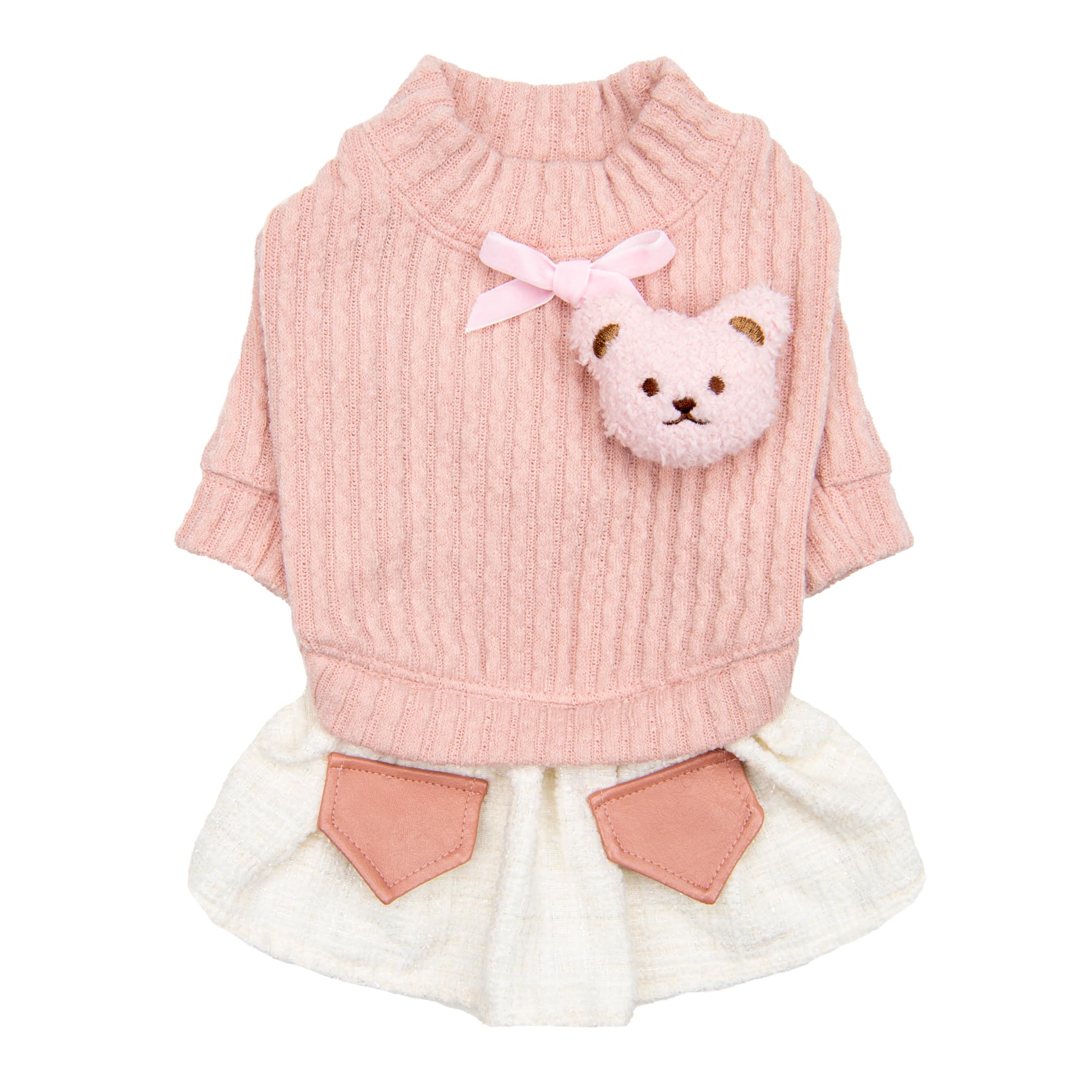 Robe en Velours Pinkaholic Jolie pour Chien S