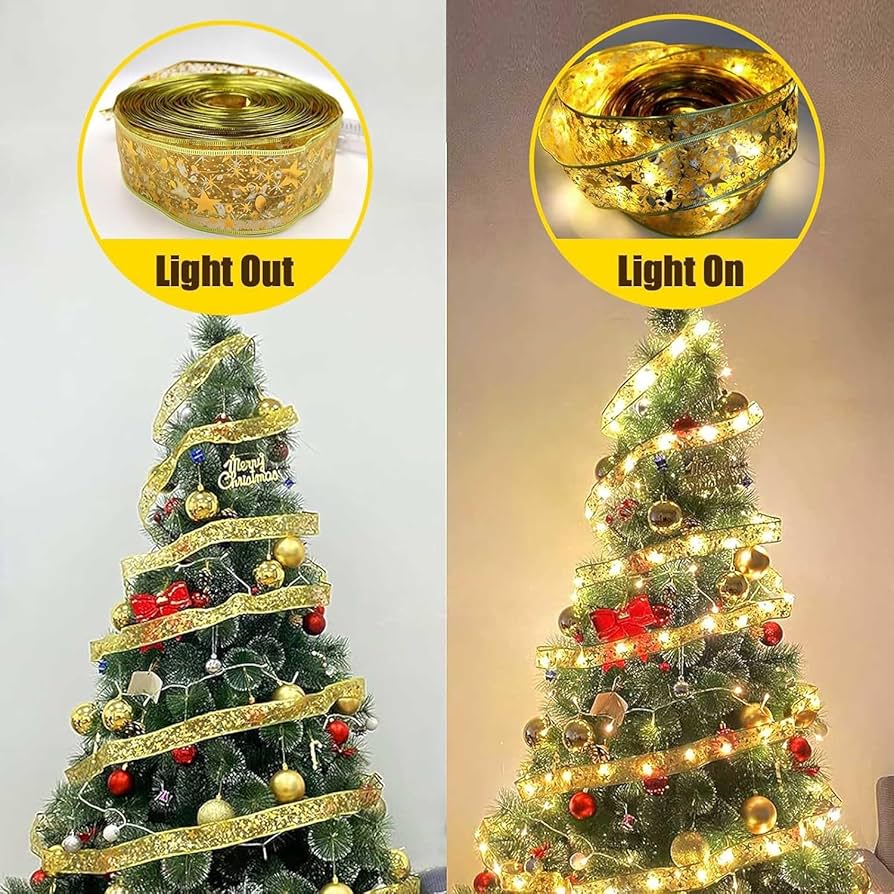 Amazon.co.jp: BigFox イルミネーション リボン クリスマス 飾りLED Amazon.co.jp: BigFox イルミネーション リボン クリスマス 飾りLED