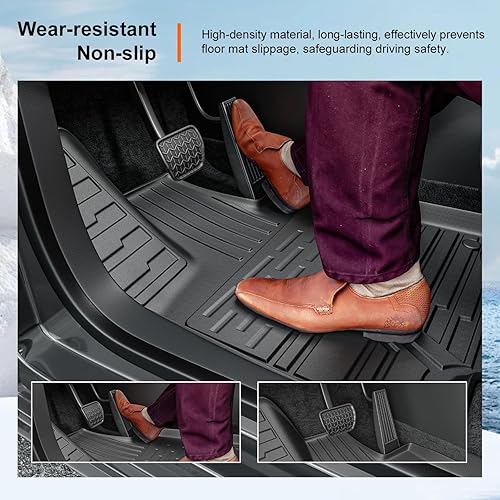 Vista 4 de powoq Tapete de suelo compatible con Toyota RAV4 2019, 2020, 2021, 2022, 2023, 2024 2025, alfombrilla de maletero TPE de repuesto para accesorios