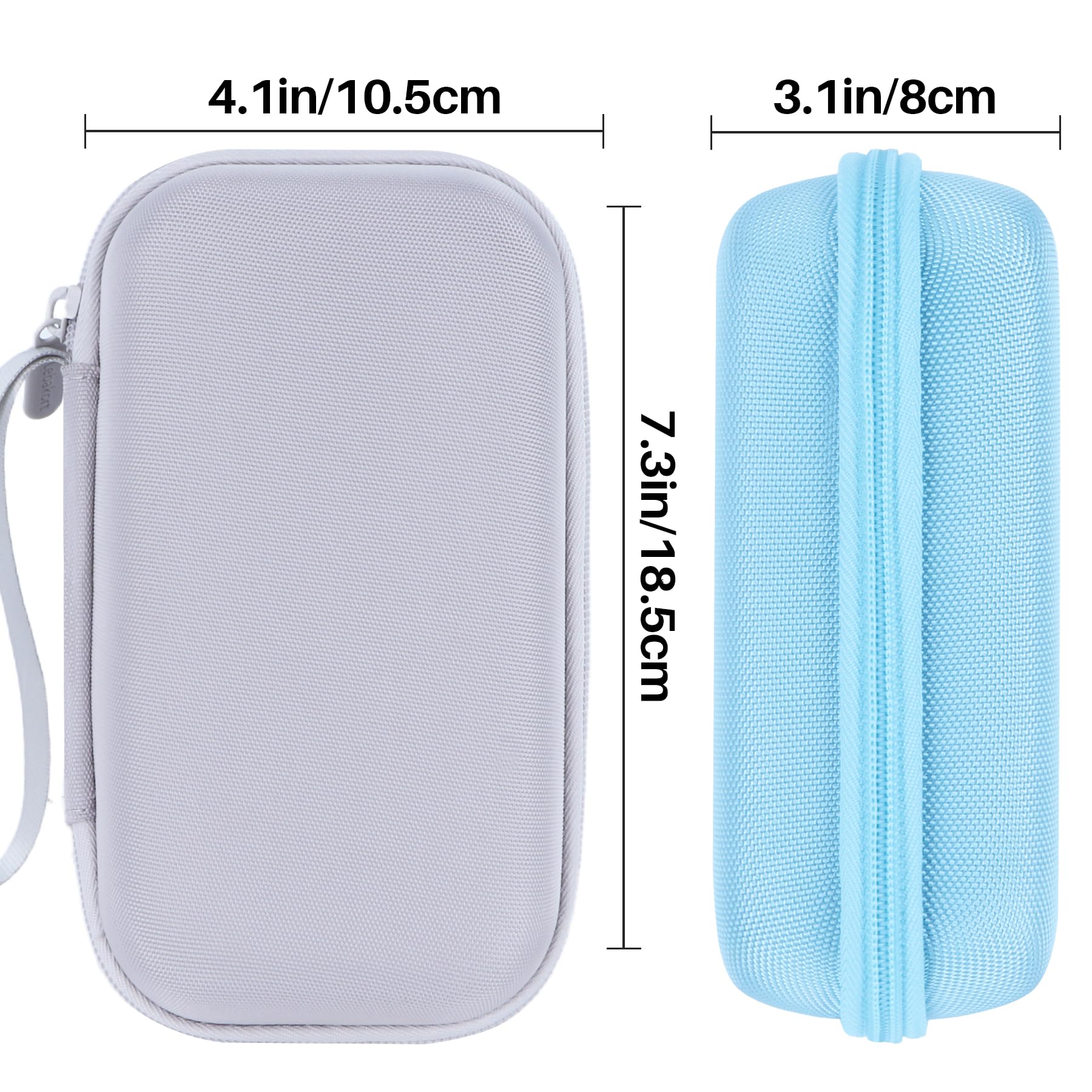 Lebakort Duro Viajar Caja Estuche Funda para usmile Irrigador bucal portátil C10 / C10s (Púrpura)