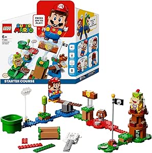 レゴ (LEGO) スーパーマリオ おもちゃ レゴ(R)マリオ(TM) と ぼうけんのはじまり 〜 スターターセット クリスマスプレゼント クリスマス 男の子 女の子 マリオ 子供 グッズ フィギュア ゲーム 玩具 知育玩具 誕生日 プレゼント ギフト レゴブロック 71360 6歳 ~