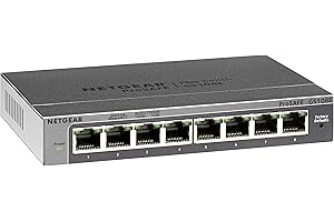 NETGEAR 8-Port Gigabit Ethernet Plus PoE Switch - Desktop