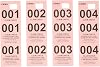 Winco Coat Checks, Pink, 500 Per Box, Medium