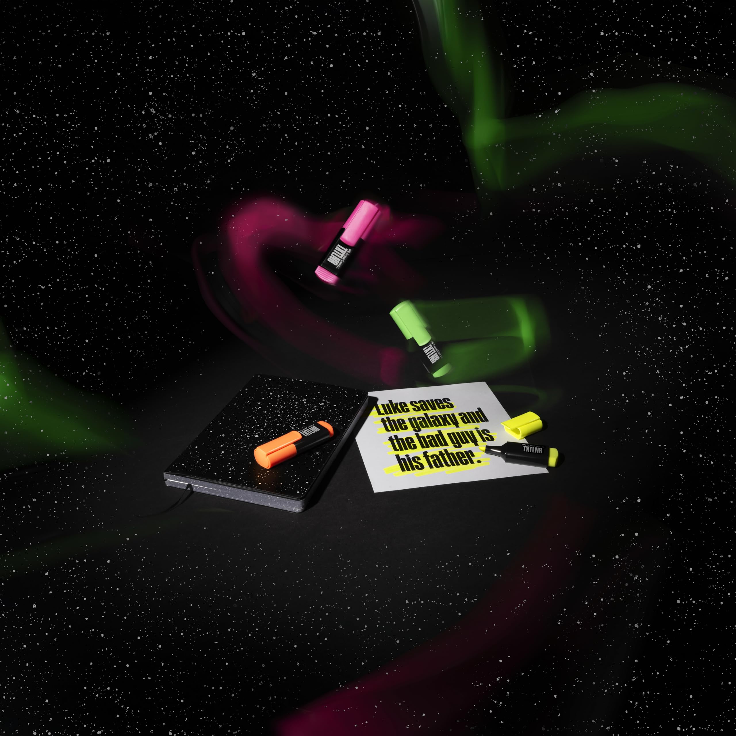 Faber-Castell - Textmarker Set TXTLNR, 60 Neon Marker | Kompakte Highlighter mit Keilspitze und 4 leuchtenden Neonfarben, Textmarker Mini für Kinder und Erwachsene