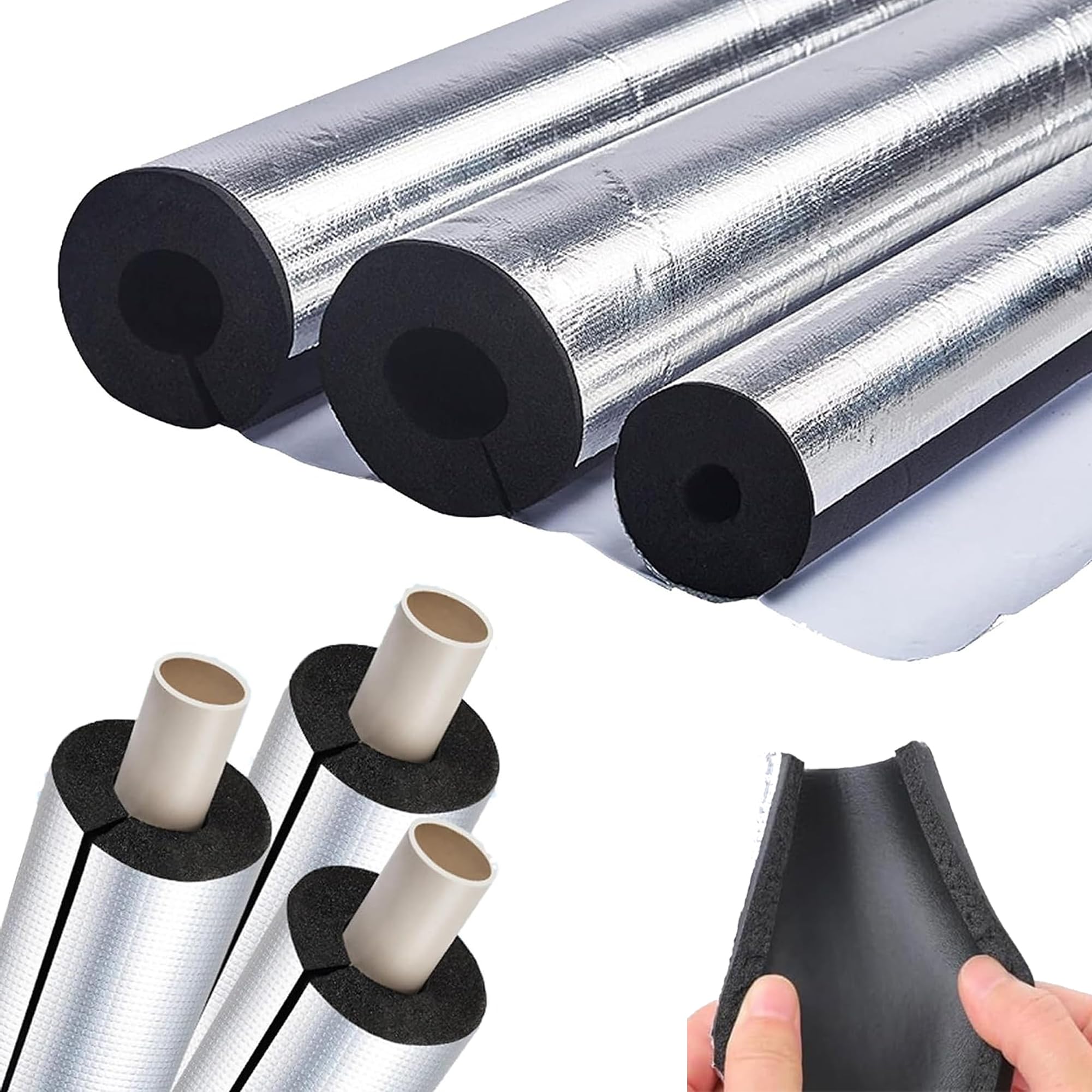 Tubo Isolante Antigelo per Esterni (ID) 219mm x (T) 30mm