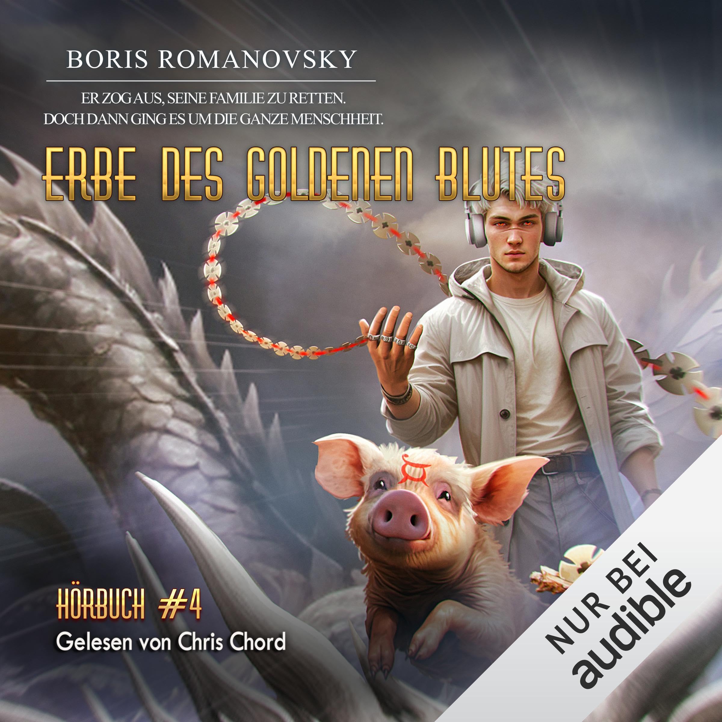Cover art for Erbe des goldenen Blutes. Eine Portal Progression-Fantasy Serie: Erbe des goldenen Blutes, Band 4