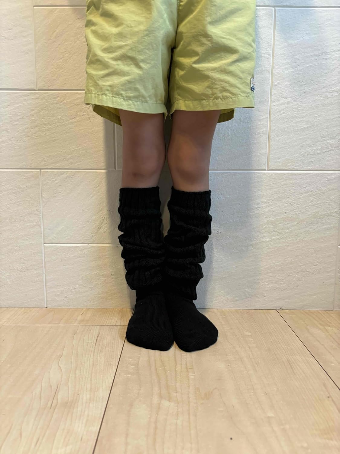 まんじゅう　希少【日本製】当時物ルーズソックス4点セット 70970-1.jpg