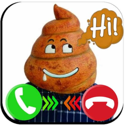 Poop Face Fake Call