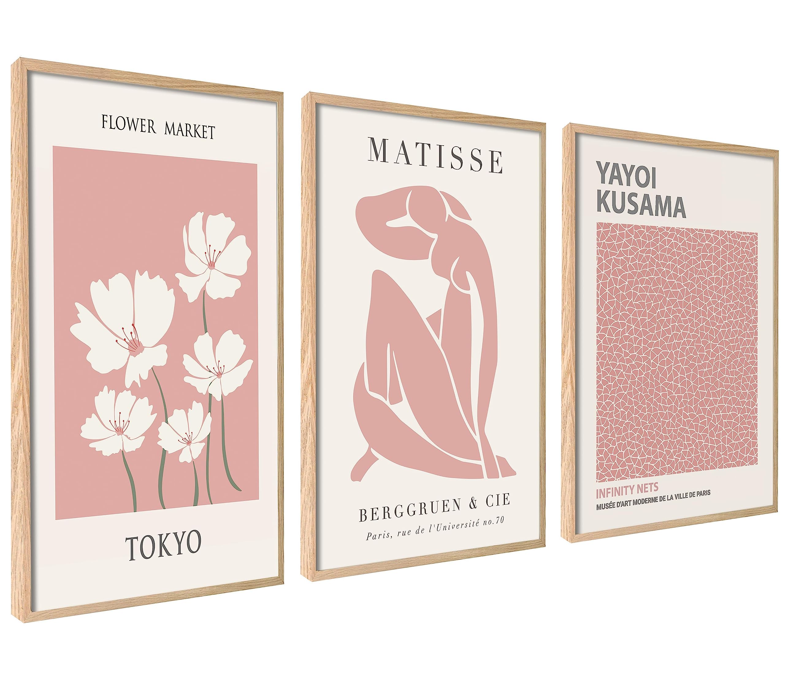 Amazon.de: ag.art deco Moderne Poster Set | 3 Stück 50x70cm