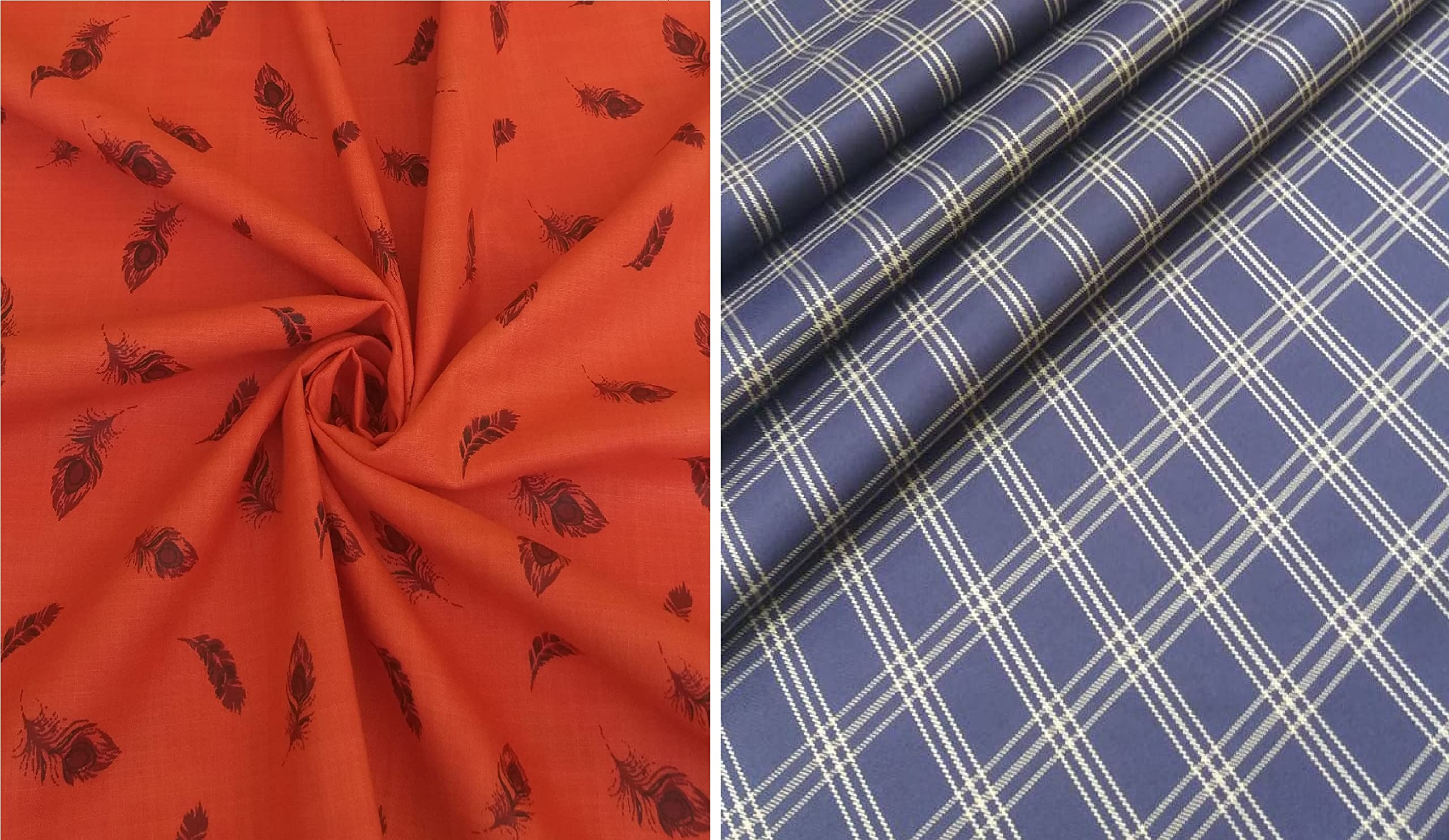 Pri & Su CottLinns Combo of Cotton Printed Shirt 1100016 & Trouser Fabric 900135-picture-18