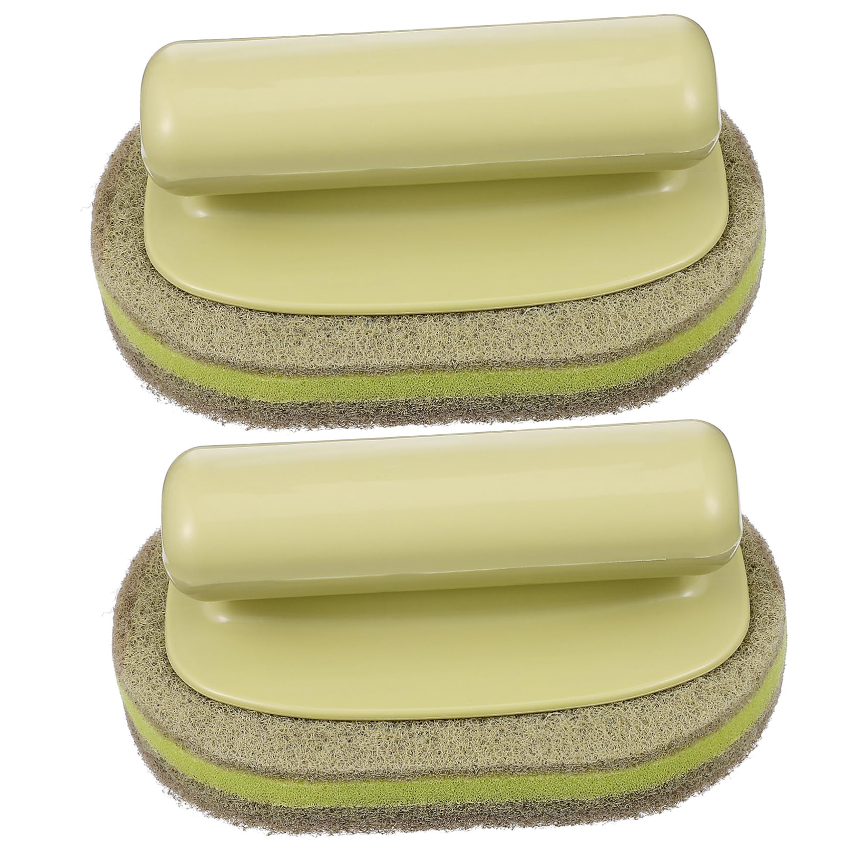 FUNOMOCYA Bathroom Tile Dish Scrubber Brush Pan Scrubber Strong Force Pot Brush Practical for Home Use