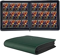 Vista 6 de Carpeta de tarjetas intercambiables de 2000 bolsillos, 20 bolsillos compatible con MTG, tarjetas deportivas y otras tarjetas de intercambio