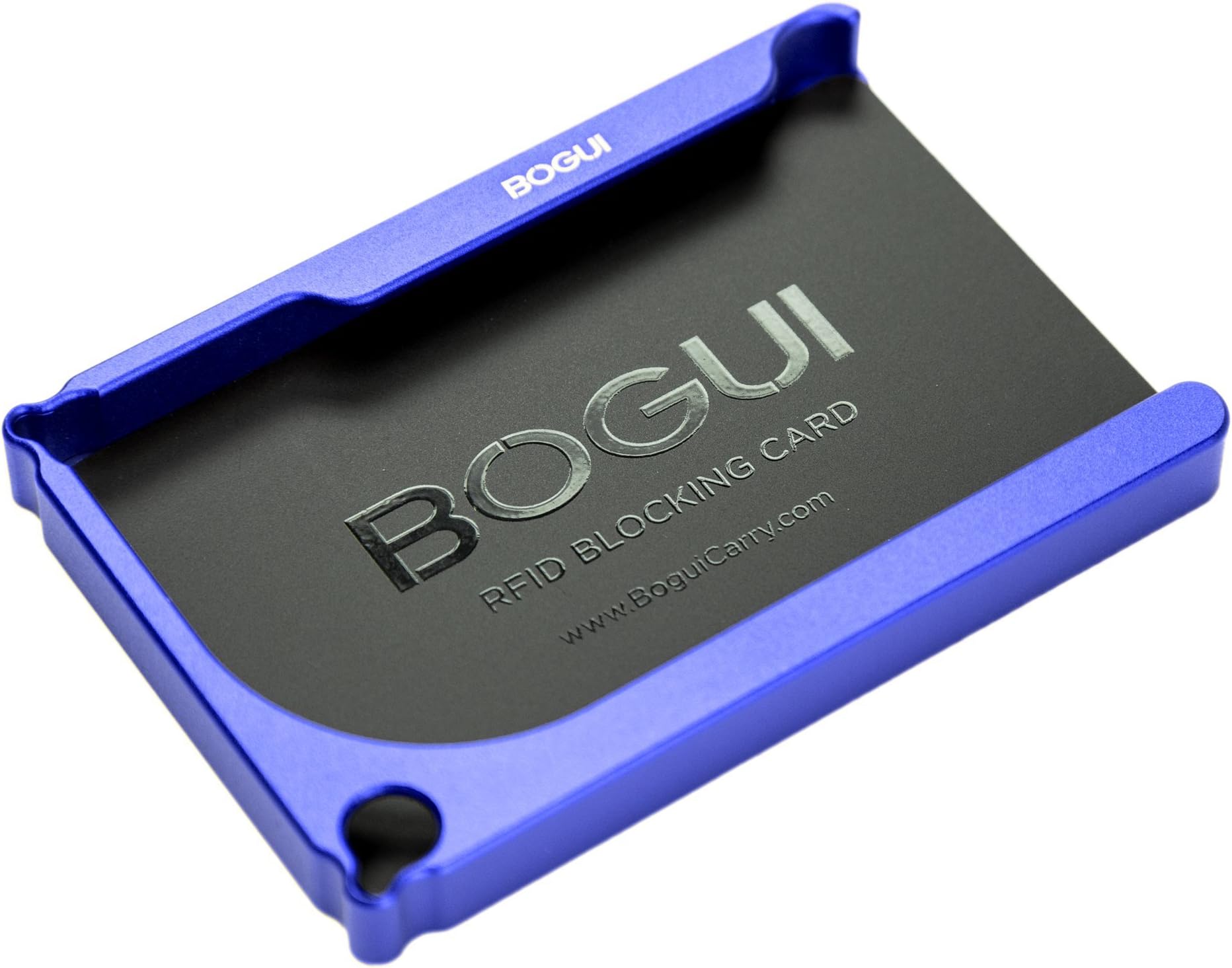 BOGUI Clik Premium Wallet, Blue