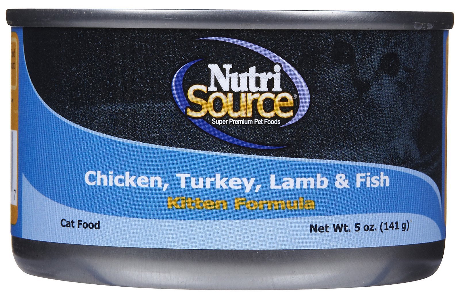 Nutri Source Chicken, Turkey, Lamb and Fish Kitten & Cat Food (5-oz, case of 12)