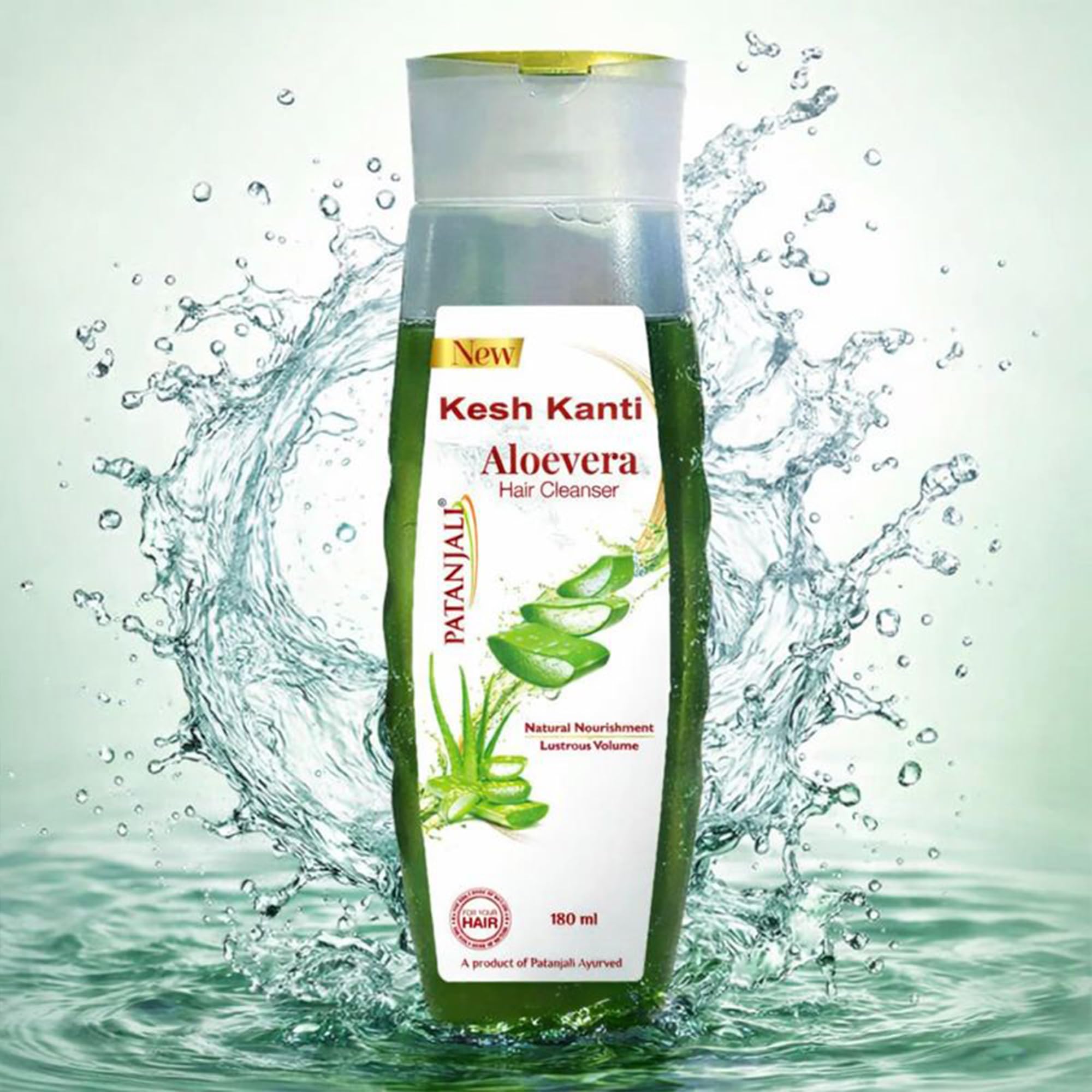 Amazon.com : patanjali Kesh Kanti Aloevera Hair Cleanser 180ml