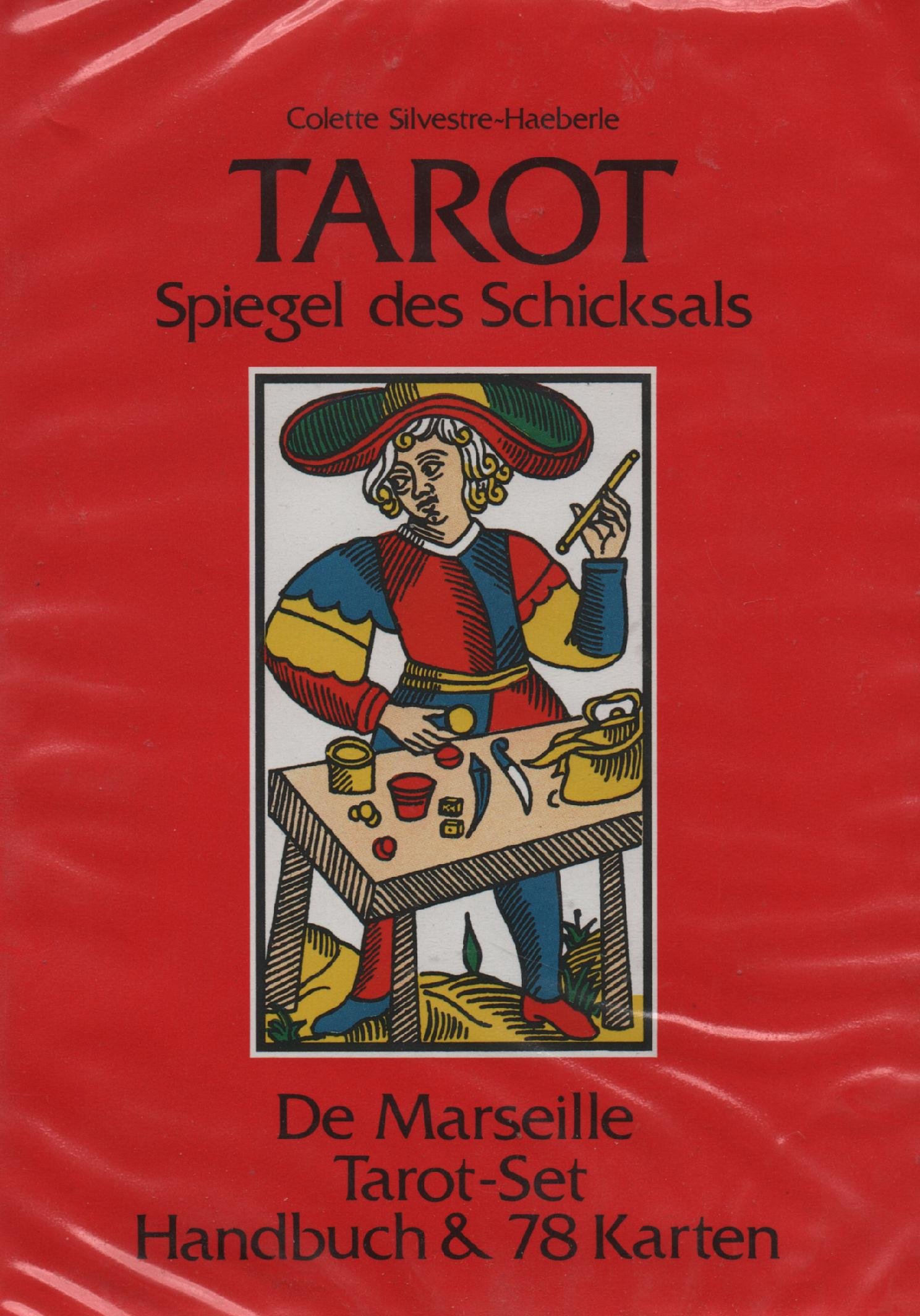 Tarot - Spiegel des Schicksals. De Marseille Tarot-Set, Handbuch & 78 Karten