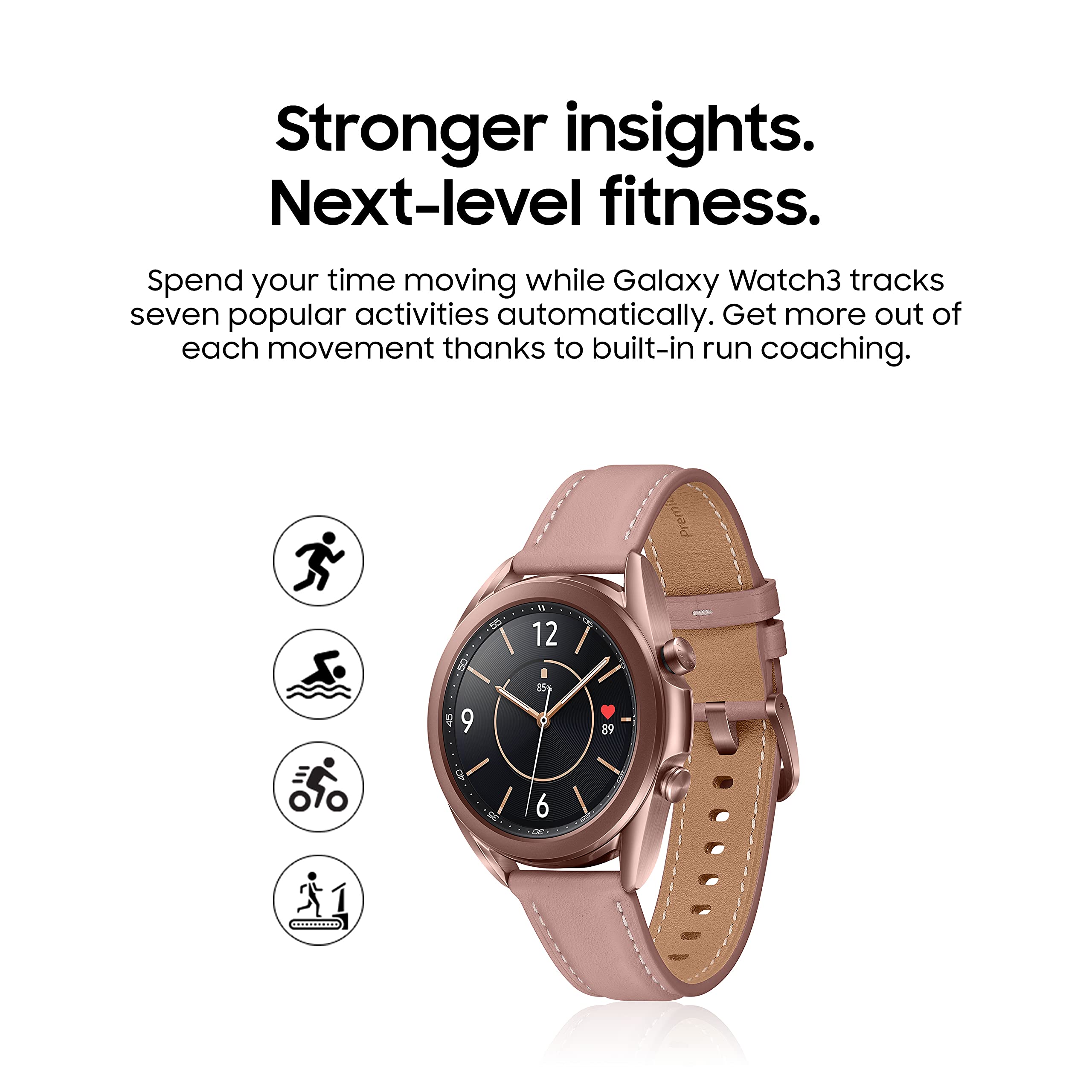 Sm R850 Galaxy Watch3 41 Mm Gold Samsung Galaxy Watch3 41mm Lte