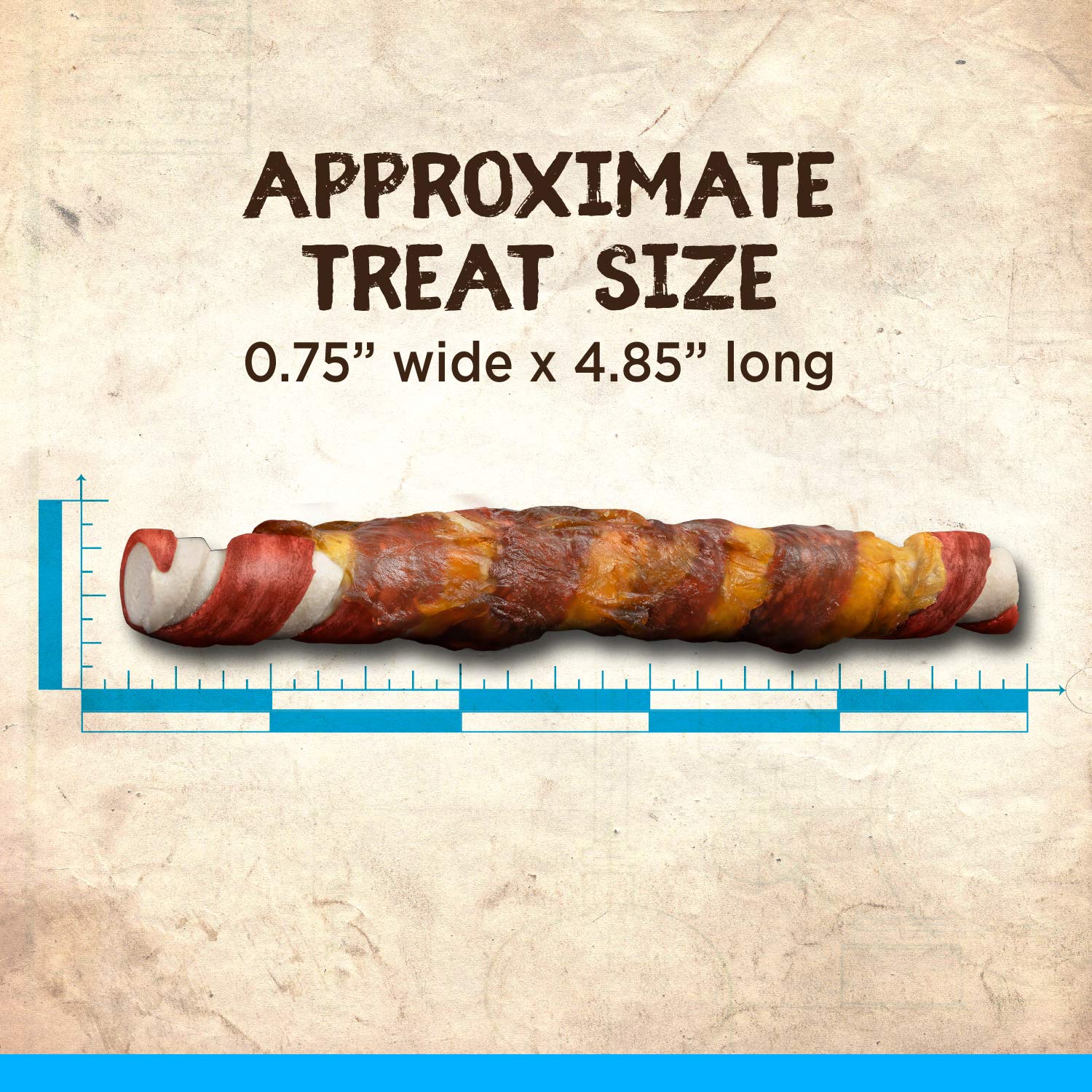 ZOE Rawhide Free BBQ Chicken Twists Dog Treats, 148 GR