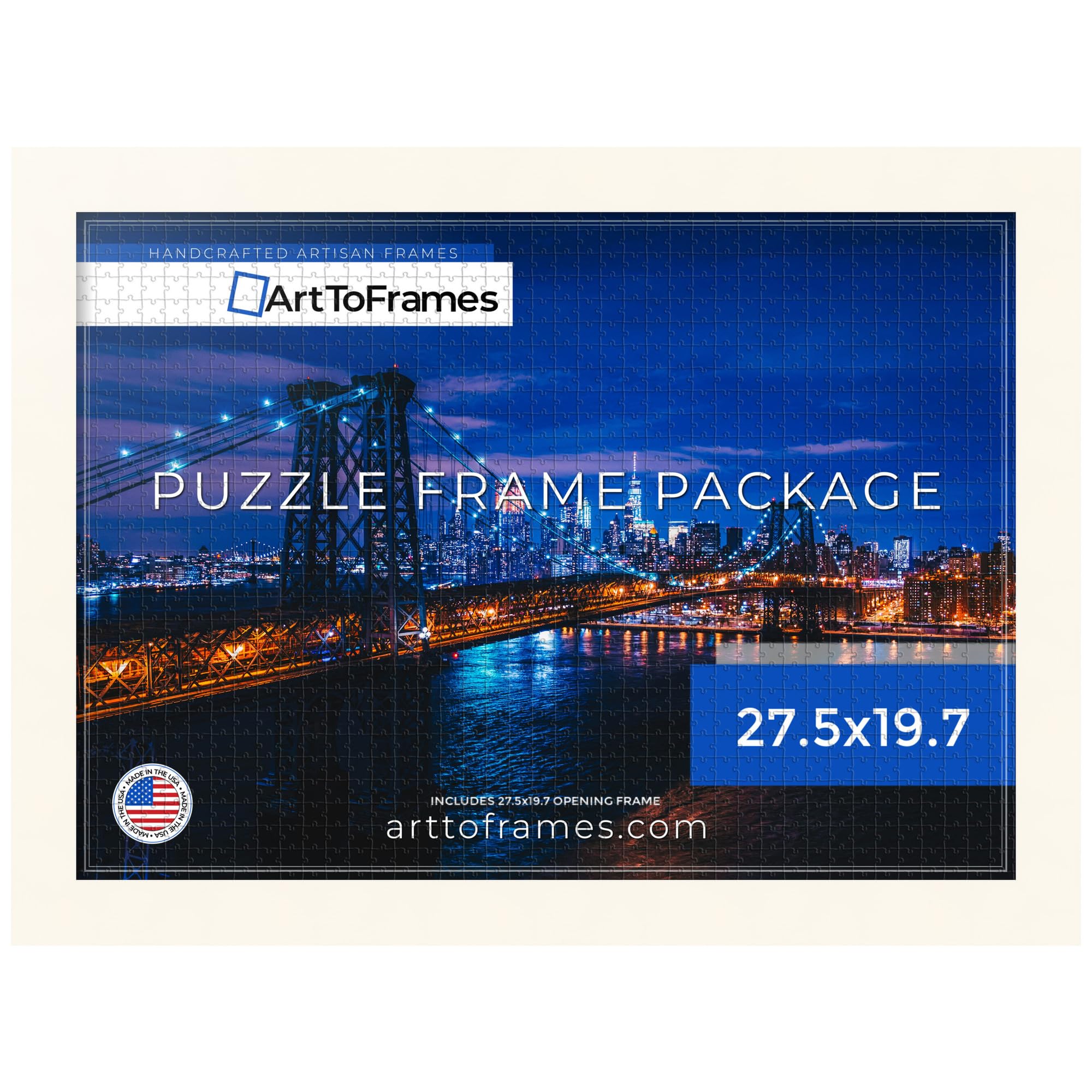 Amazon.com - ArtToFrames 27.5x19.7 INCH/70x50 CM White Frame for