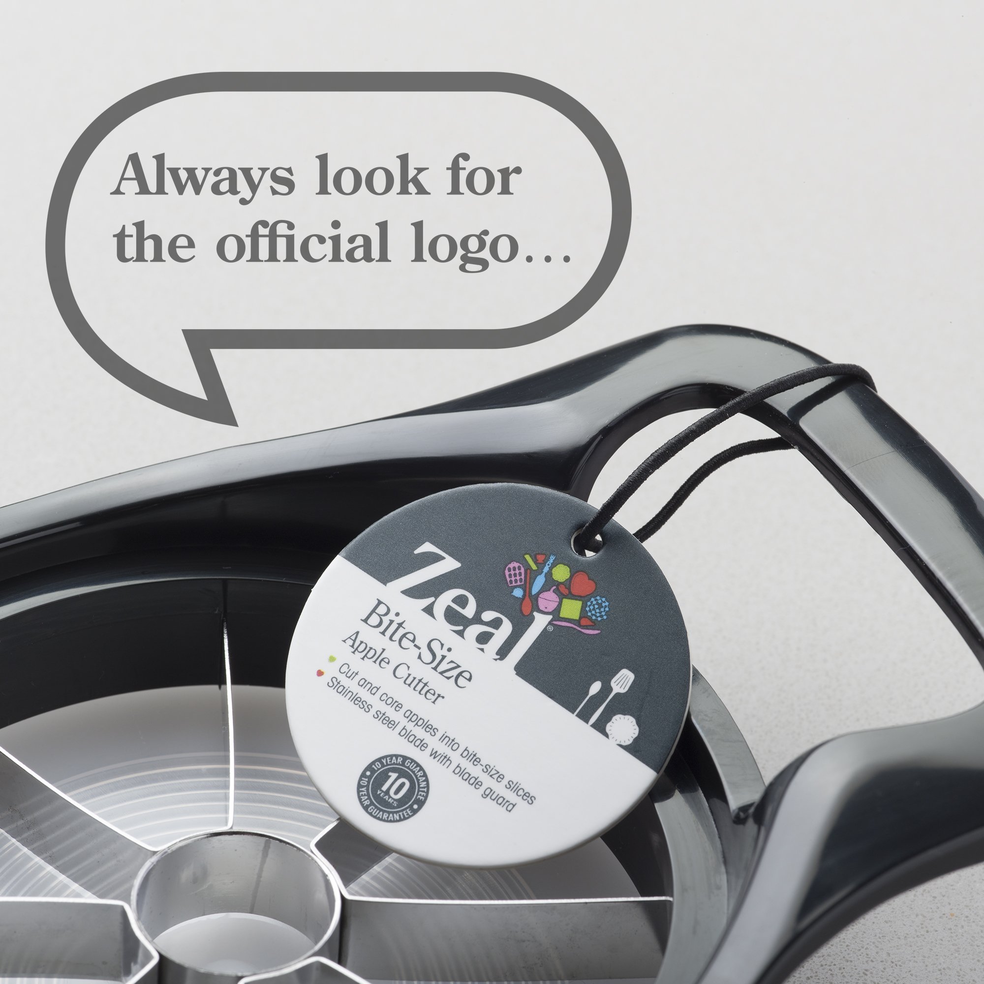 Zeal Apple Slicer, Cutter and Corer - Black - Image 4