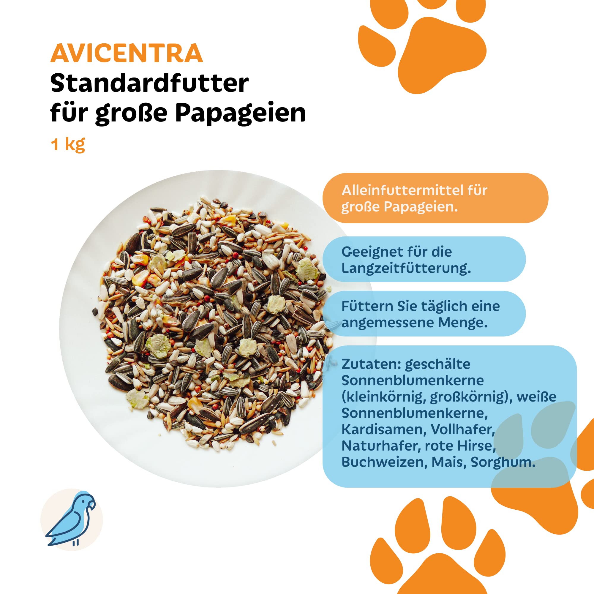 Vitakraft Spighe Di Panico Per Uccelli - Snack Naturale Senza Zuccheri Aggiunti, Confezione 14x100g