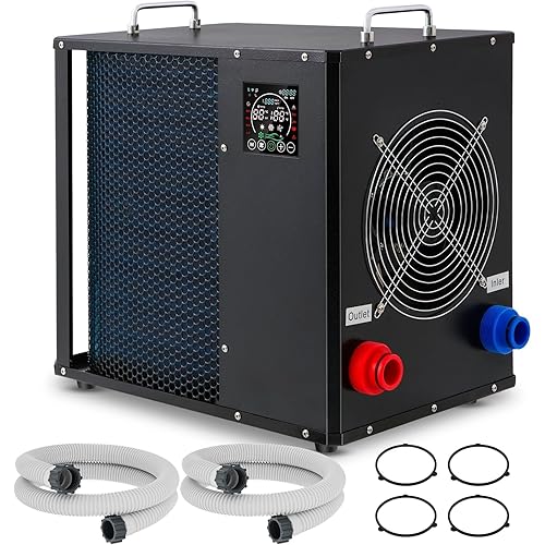 13882 BTU Pool Heater, for 4000 Gallons Above Ground Pools,Swimming Pool Heaters,120V/60Hz with Digital Display Multi-Protection
