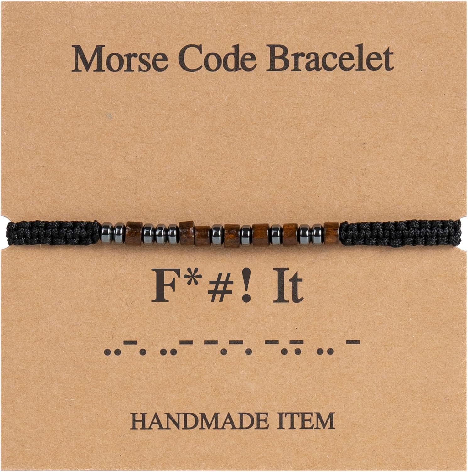 ジョイカフ モールス信号ブレスレット 女性用 孫からのプレゼント グラミーへの誕生日プレゼント