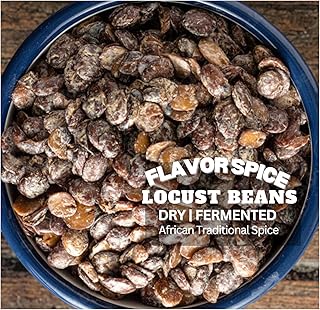 Traditional African Condiment | Locust Beans | Dried and loose | Dawadawa | Iru 8oz