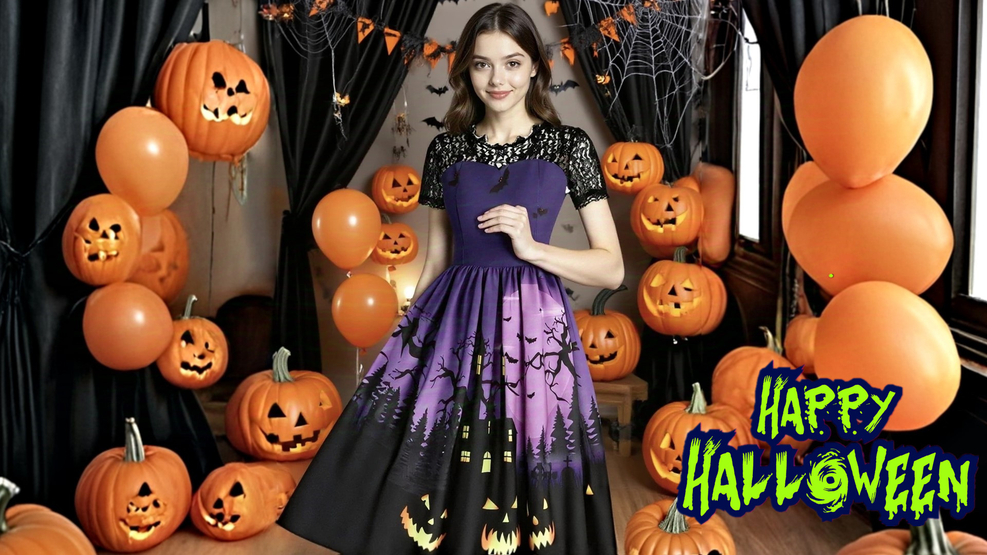 Robe Femme Col En V Elégant Glamour Dentelle Vintage Bohème Blanc Xl