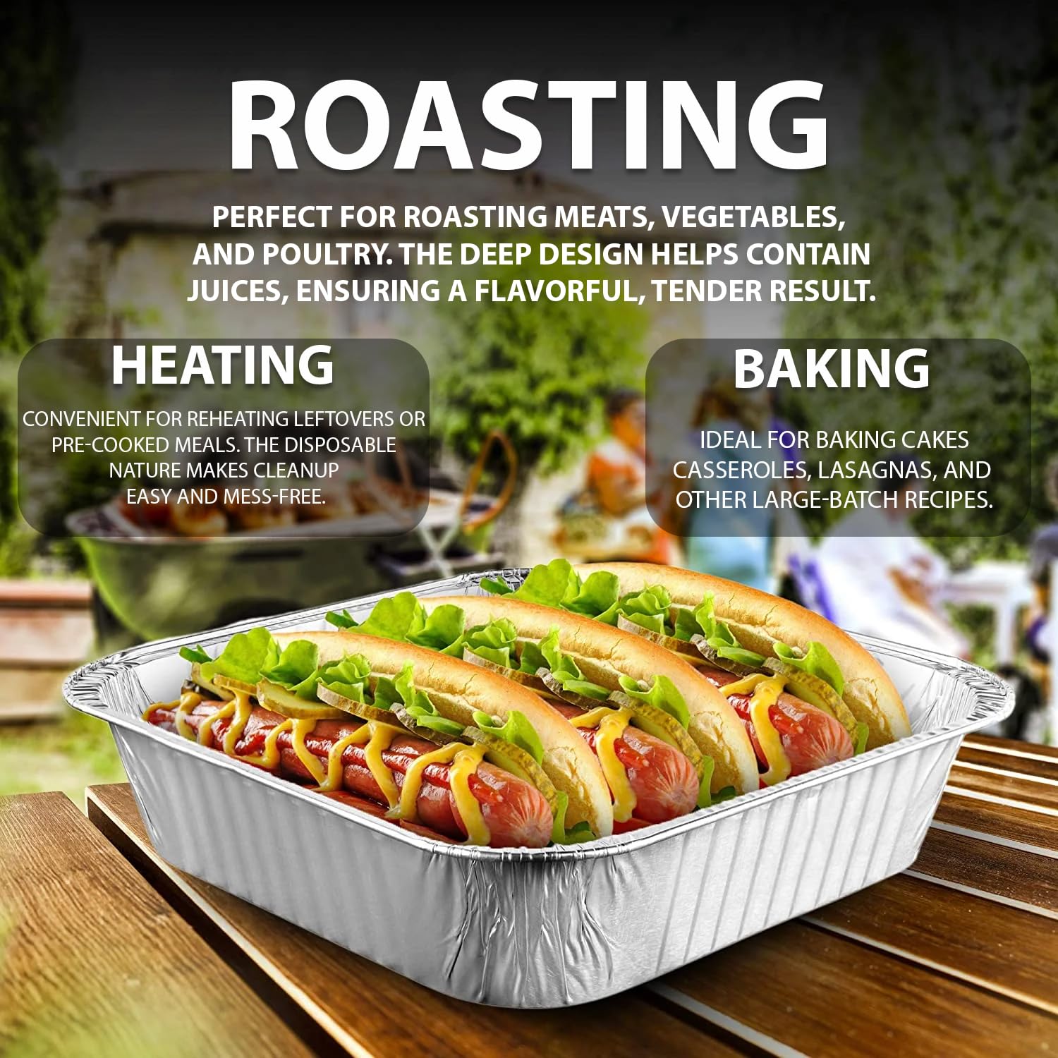 NOAH15 Heavy Duty Wooden Tray 15.35