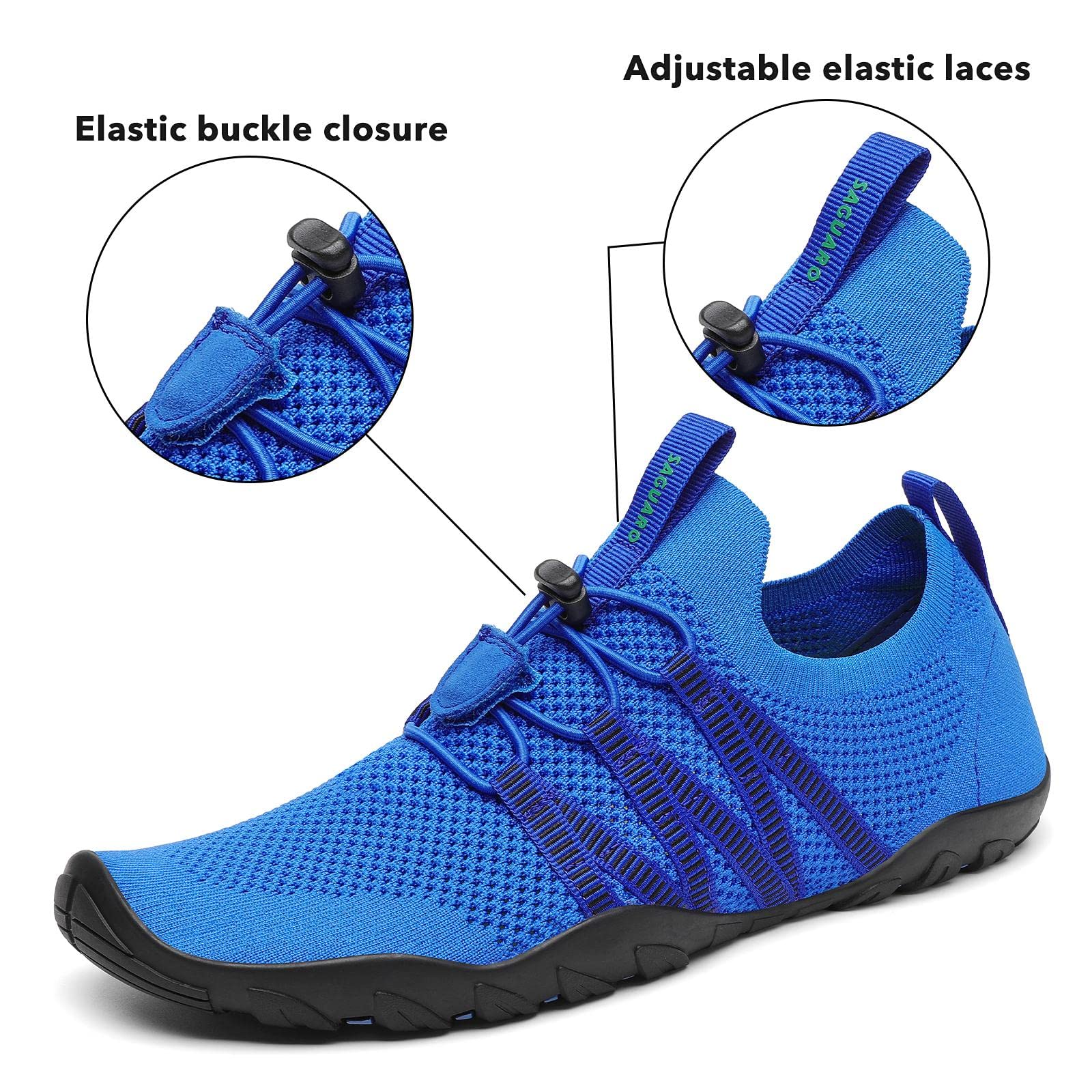 SAGUARO Scarpe da Scoglio Donna Uomo Scarpette da Mare Bagno Spiaggia Water Shoes per Immersione Nuotare Acquatico