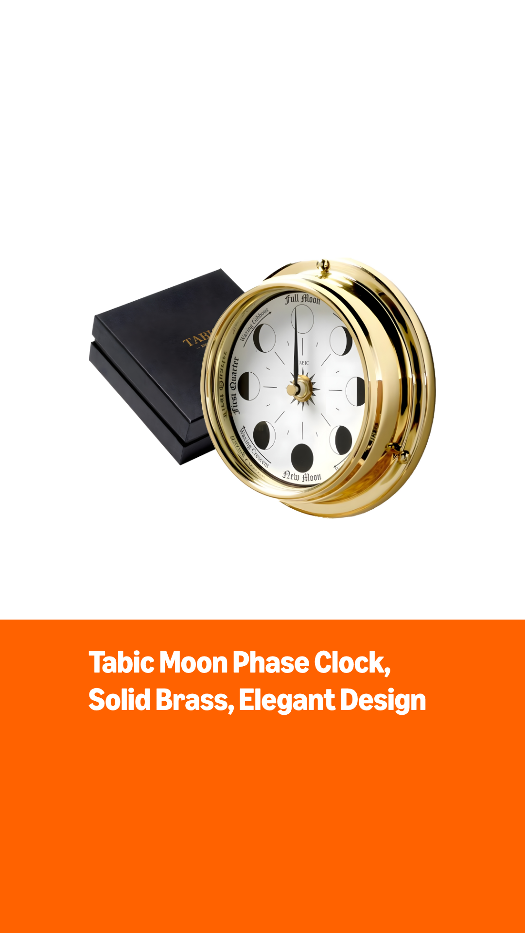 Amazon.com: Tabic Traditional Northern Hemisphere Solid Brass Moon
