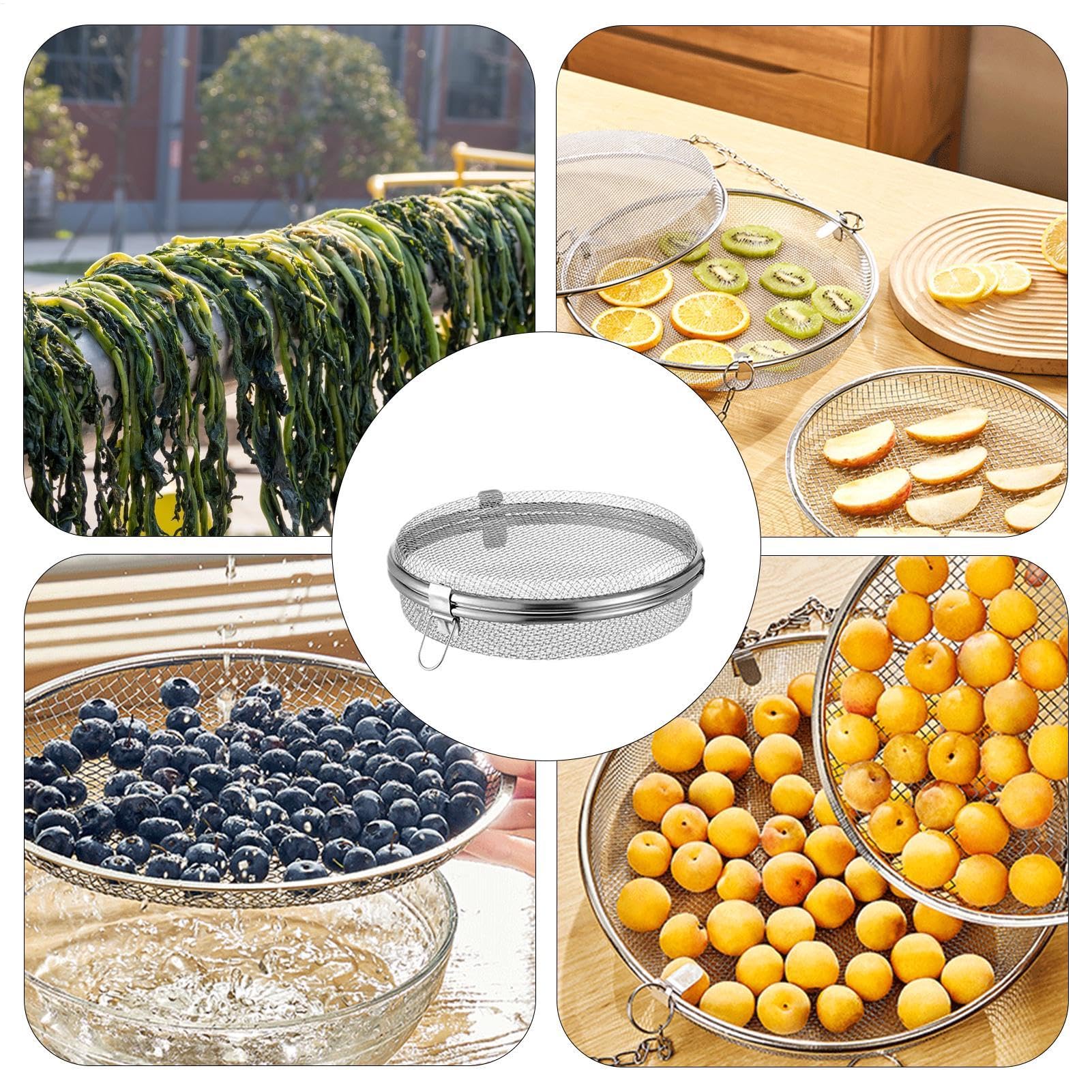 Faltbarer Netz Trockenständer - Für Fisch, Gemüse & Obst