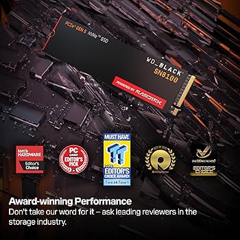 Amazon.com: WD_Black SN8100 2TB NVMe SSD - PCIe 5.0x4, M.2 2280