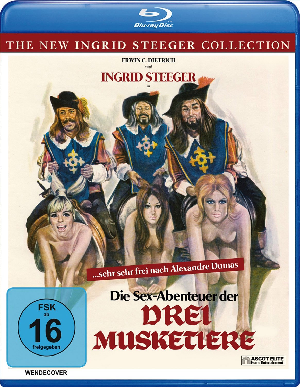 Die SexAbenteuer der drei Musketiere (The New Ingrid Steeger Collection) [Bluray] Amazon.es