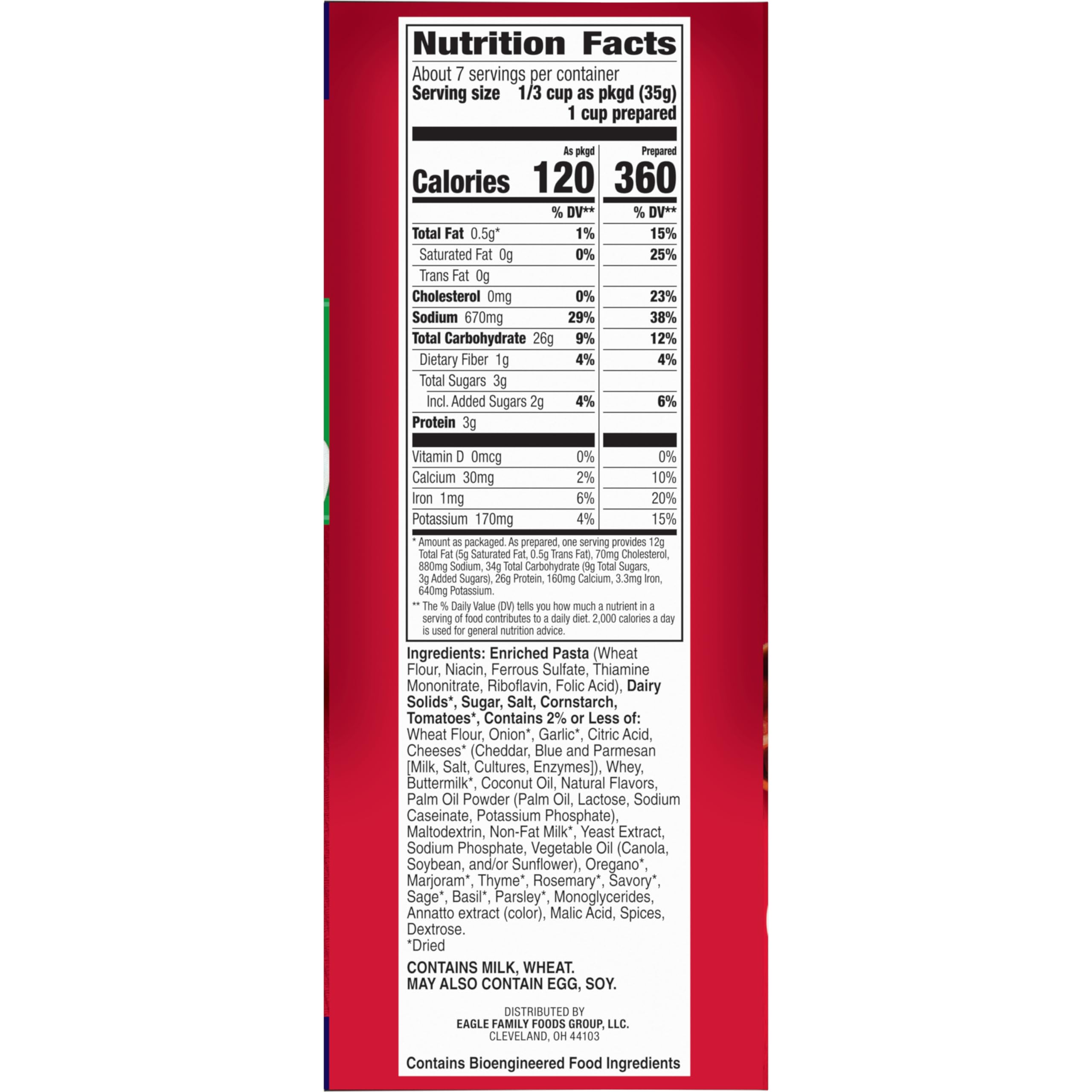 Hamburger Helper Cheesy Italian Shells Value Size Pasta Meal (9.9 oz - 6 Pack) No Artificial Flavors, Ready in 3 Easy Steps, Quick Meals for Midweek Dinners, Busy Evenings & Families On-the-Go