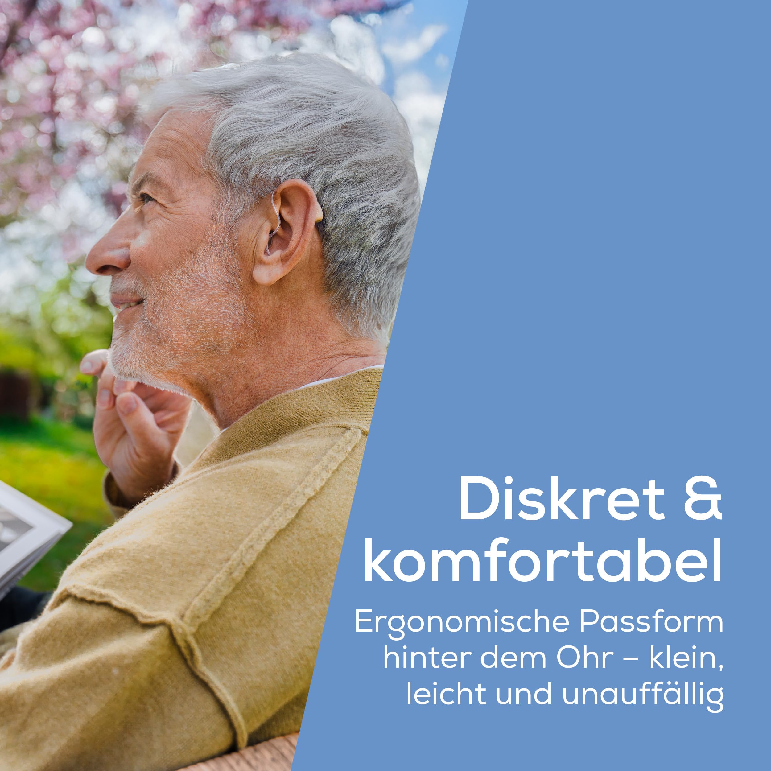 Beurer HA 90 digitale Hörhilfe, wiederaufladbare Hörverstärker als 2er-Paar