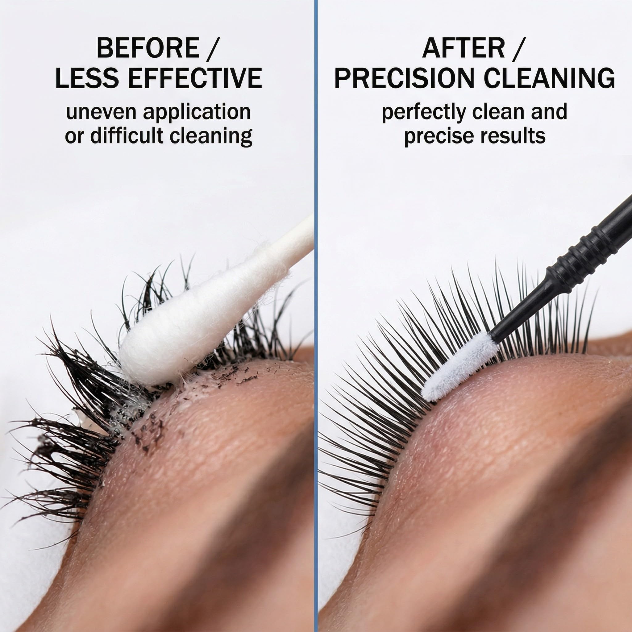 200 piezas pinceles desechables para labios pestañas aplicadores microfibra extensiones maquillaje