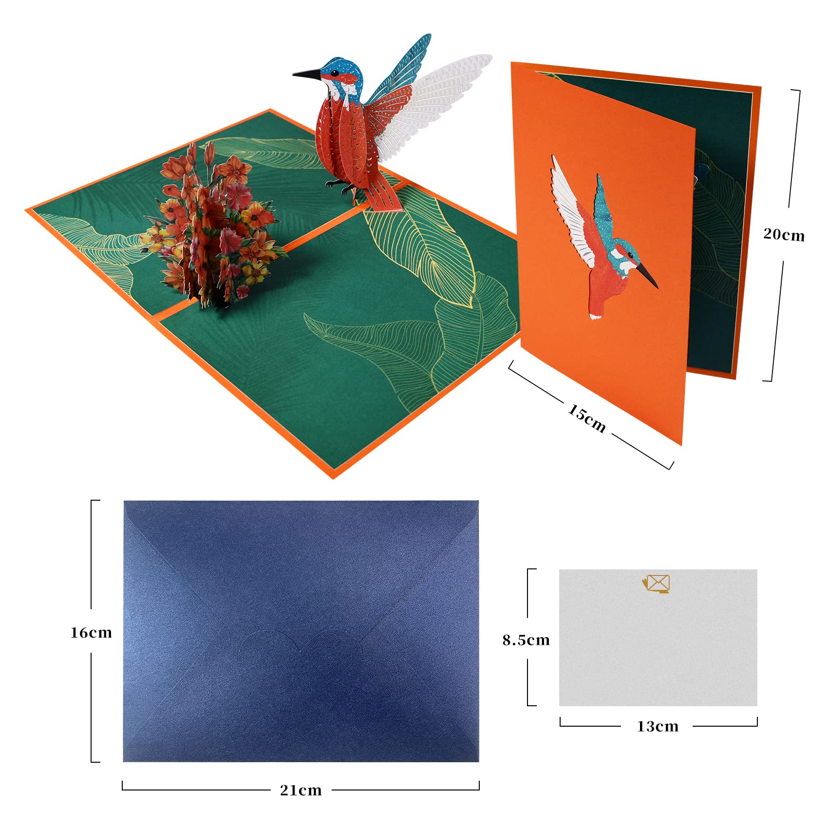 Cartes Postales 3D Lenticulaires - Manchots - Lot De 5 - Fabriqué En Allemagne