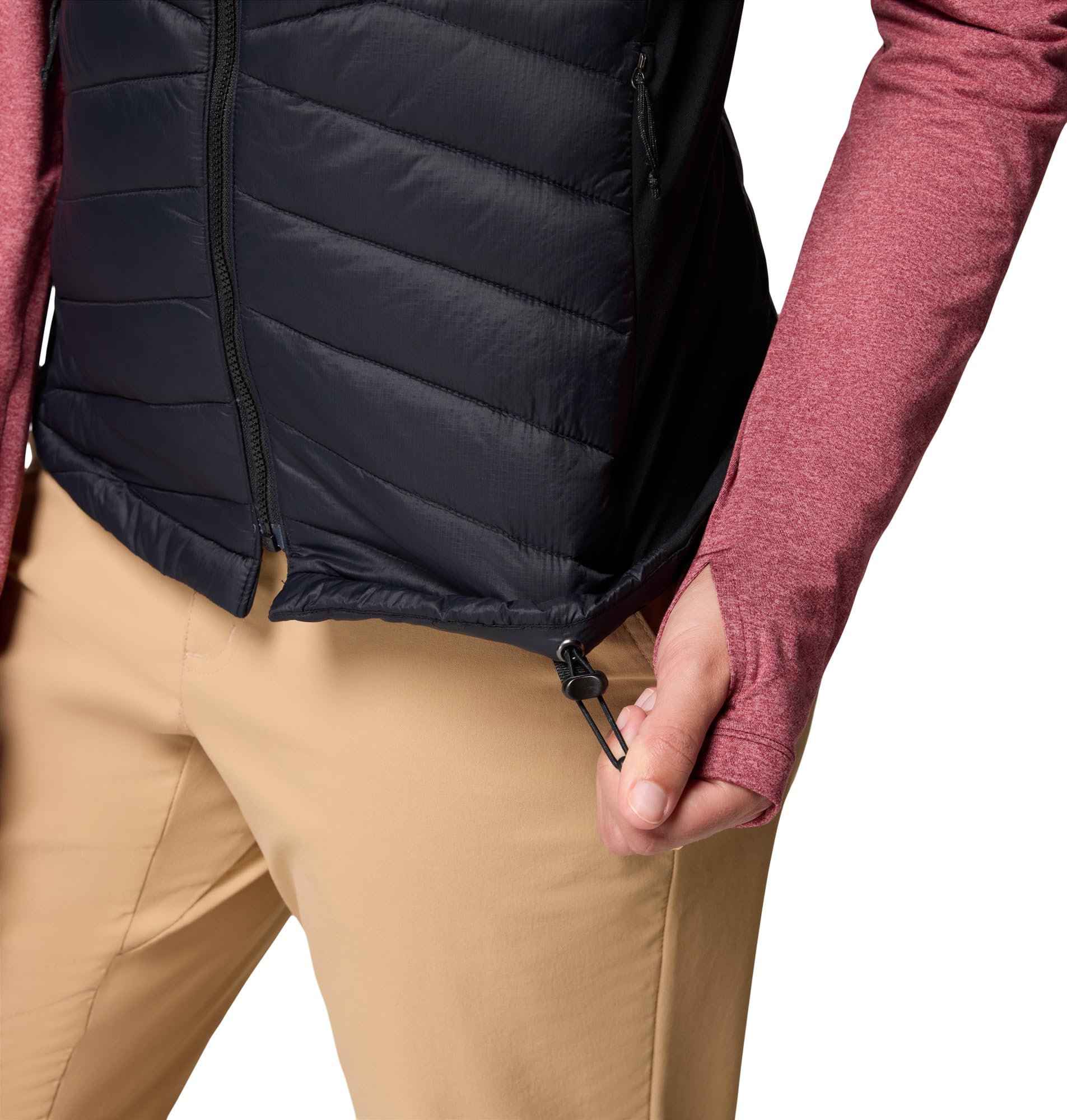Columbia Powder Pass III Hybrid Vest, Steppweste für Damen