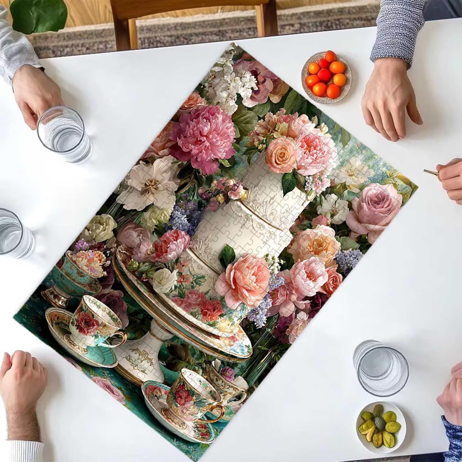 Puzzle dla dorosłych 1500 sztuk | Zabawa rodzinna i zajęcia grupowe dla nastolatków i prezent urodzinowy dla dzieci w wieku 14 lat | Dekoracja domu i pomysł na prezent Relax87 x 57 cm PjY10507 U-3
