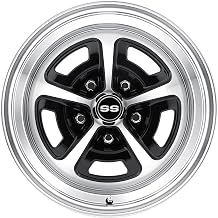 Drake Off Road LW50-60857A Legendary Magnum 500 Size 16x8 Bolt Pattern 5x4.75 in. Back Spacing 4.5in. Gloss Black/Machined Legendary Magnum 500