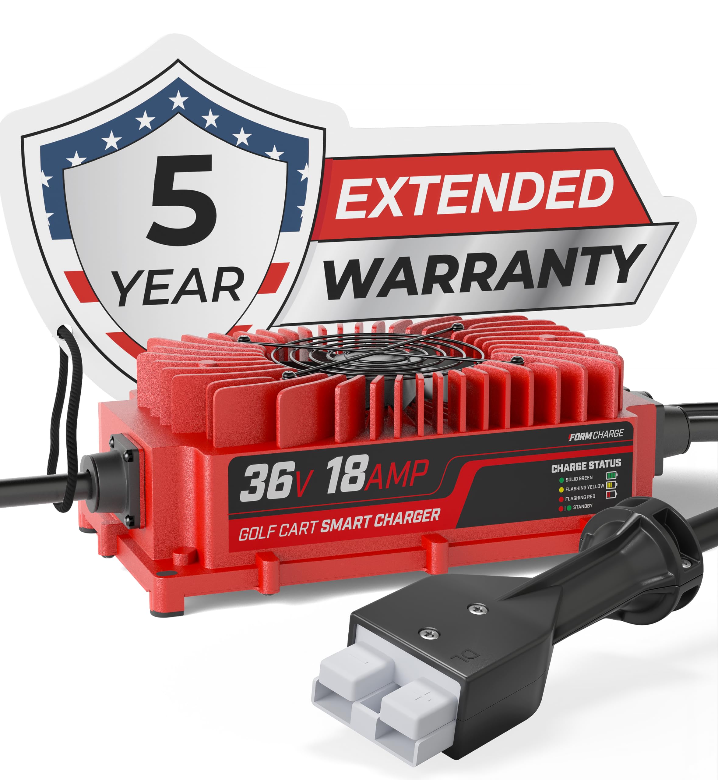 Amazon.com: FORM 36 Volt Golf Cart Battery Charger for EZGO