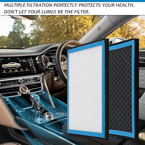 Miniatura 6 de Filtro de aire de cabina HEPA CF10930 compatible con Subaru Crosstrek 2016-2017, Forester 2009-2018, Impreza 2008-2016, Impreza Sport 2008-2011,