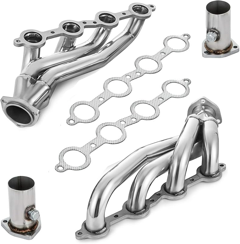 Coletores de escape para conversão LS Ispeedytech para Chevrolet GMC Camaro Caprice Silverado – 1 conjunto
