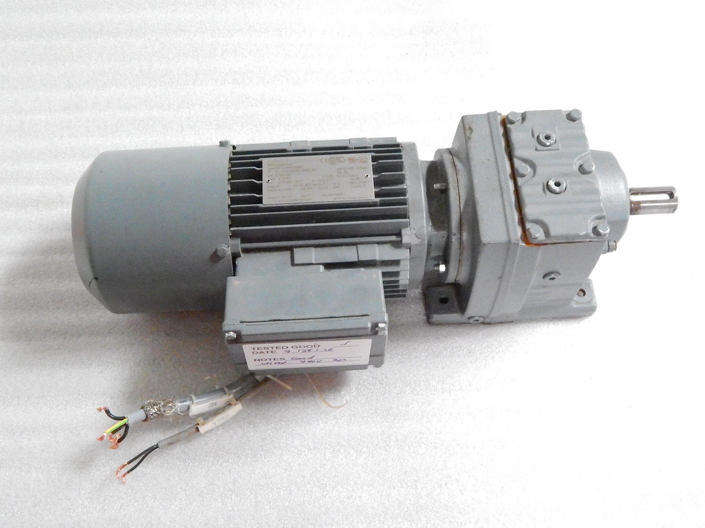 Amazon.com: SEW-EURODRIVE R37DT80N4/BMG Gear Motor, 1700/128