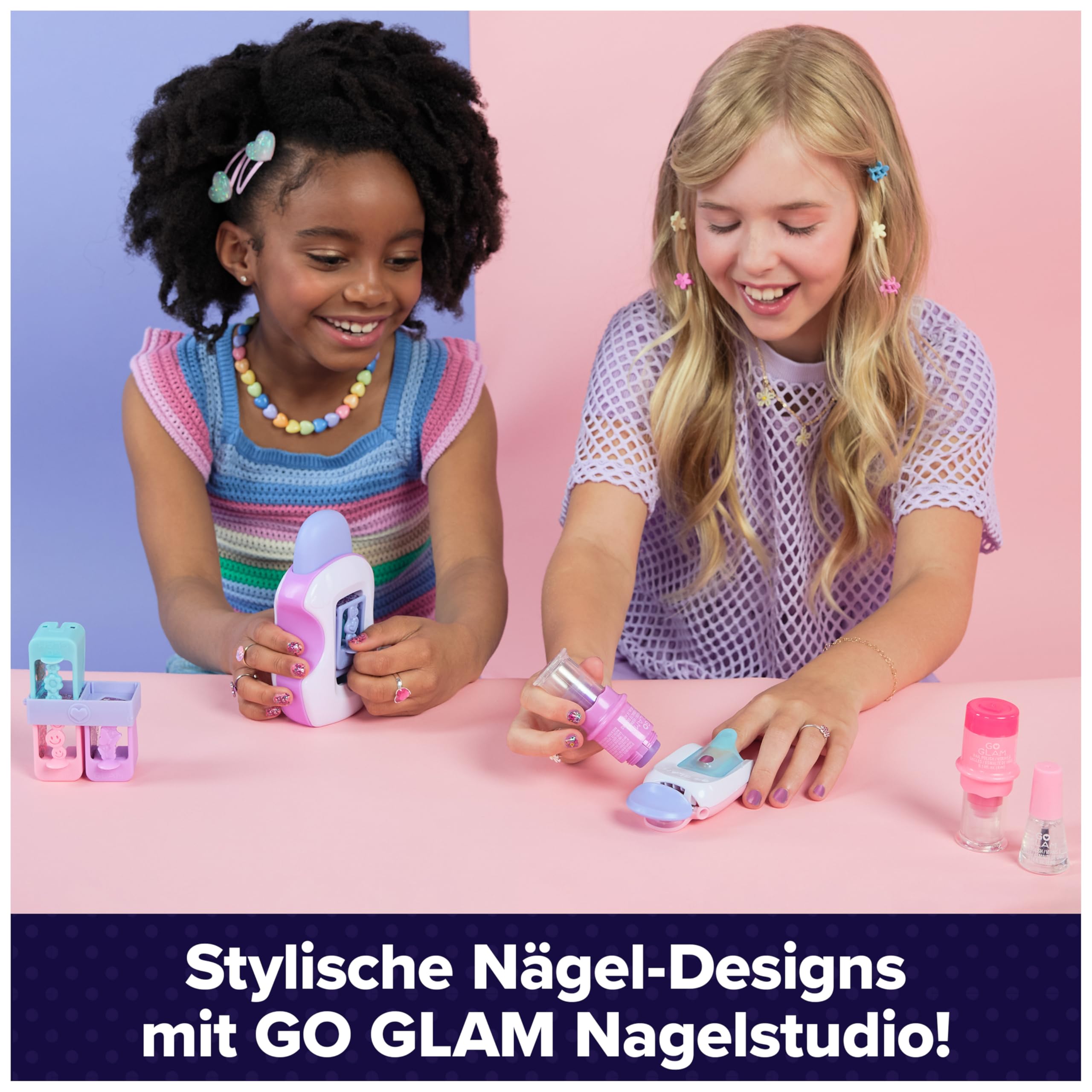 Cool MAKER Go Glam Nagelstudio - für stylische Nägel mit Motiven, ganz einfach lackieren und bedrucken, für Kinder ab 7 Jahren