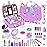 Heaning Kids Washable Makeup Girl Toys - Real Make up Set for Kid Children Princess Dress Up Pretend Play Christmas Birthday Gifts Toys for Girls 3 4 5 6 7 8 9 10 11 12 Year Old